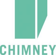 The Chimney Group logo above the word chimney in green text.