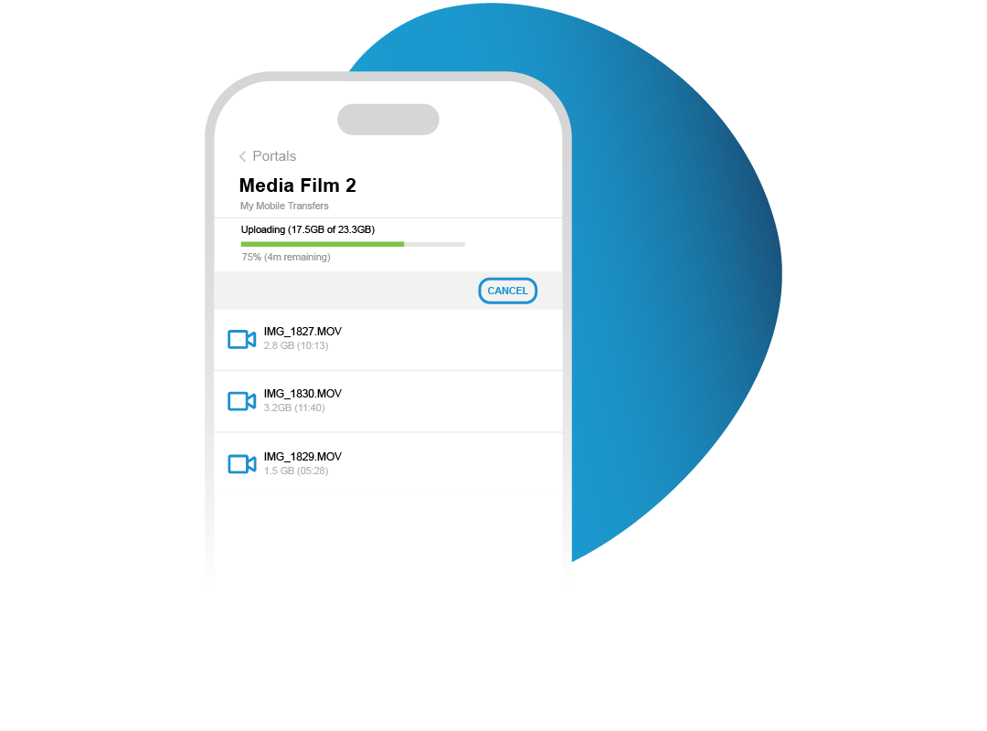 Media-Shuttle-Mobile-App